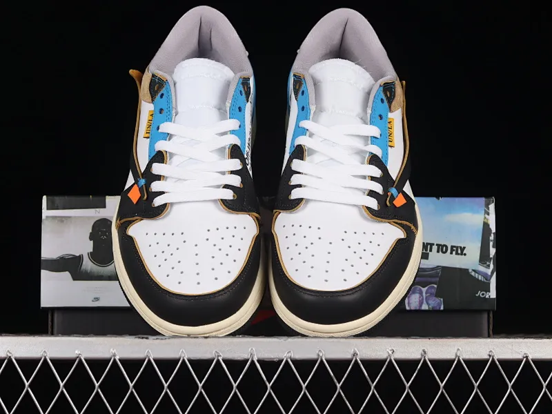 All categories Air Jordan Jordan series basketball shoes Air Jordan 1 Low Air Jordan 1 Low AJ1 Joe 1 customized color low-top classic retro cultural leisure sports basketball shoes CZ0790-108